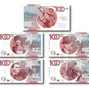 Cumhuriyetimizin 100. Yılı Hatıra Para Seti
